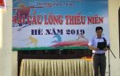Thị trấn Rừng Thông  khai mạc giải cầu lông thiếu niên hè năm 2019